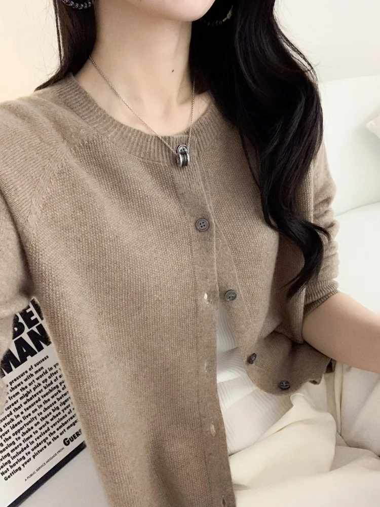 Damski sweter kardigan ze 100% wełny merino Głównik