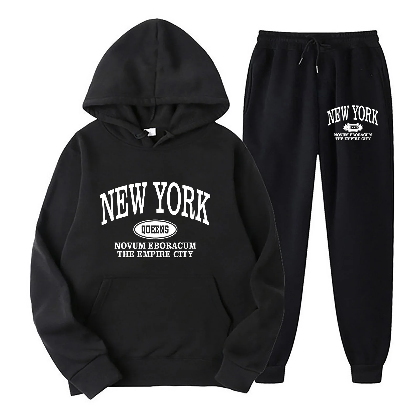 Damski komplet dresowy z bluzą New York i nadrukiem Ky140 hei