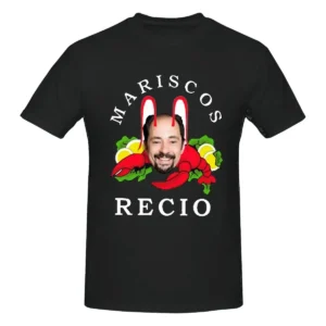 Damski t-shirt Y2K z okrągłym dekoltem Beżowy
