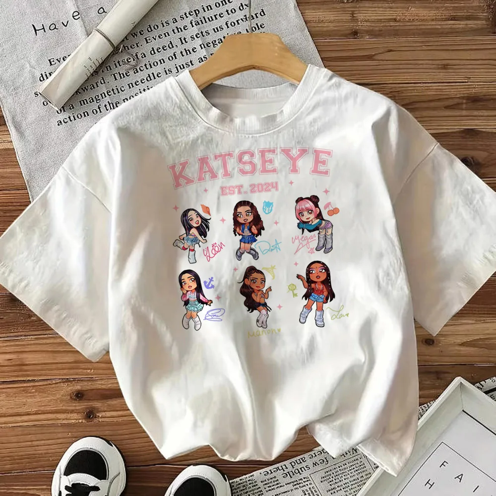 Damski t-shirt z psychodelicznym nadrukiem w stylu y2k 64938