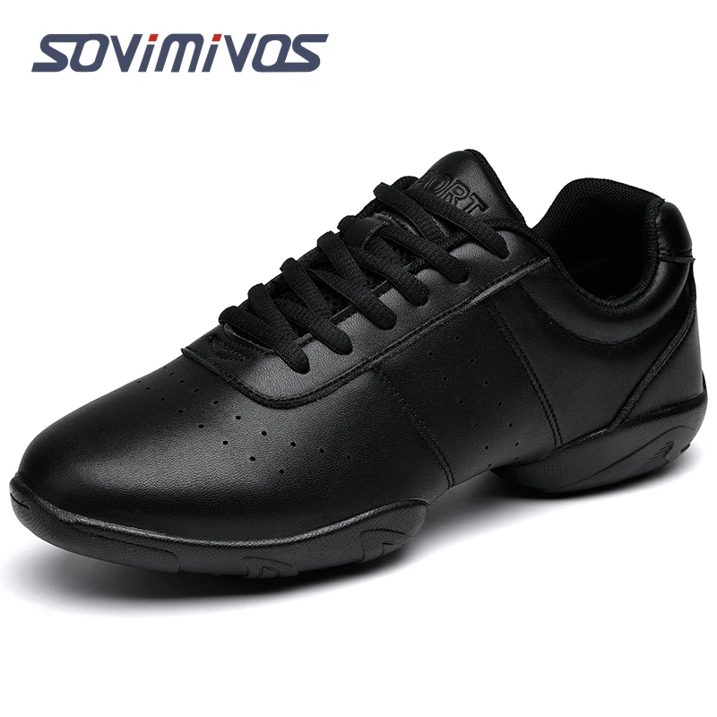 Damskie buty taneczne do aerobiku i gimnastyki Czarny