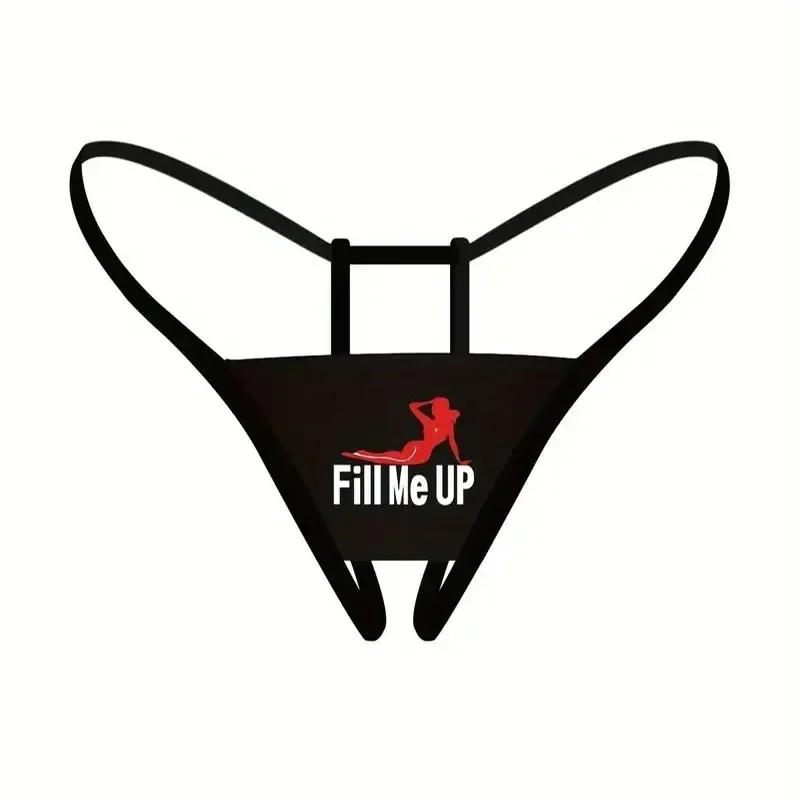 Damskie koronkowe stringi z przezroczystą siateczką open crotch Beżowy