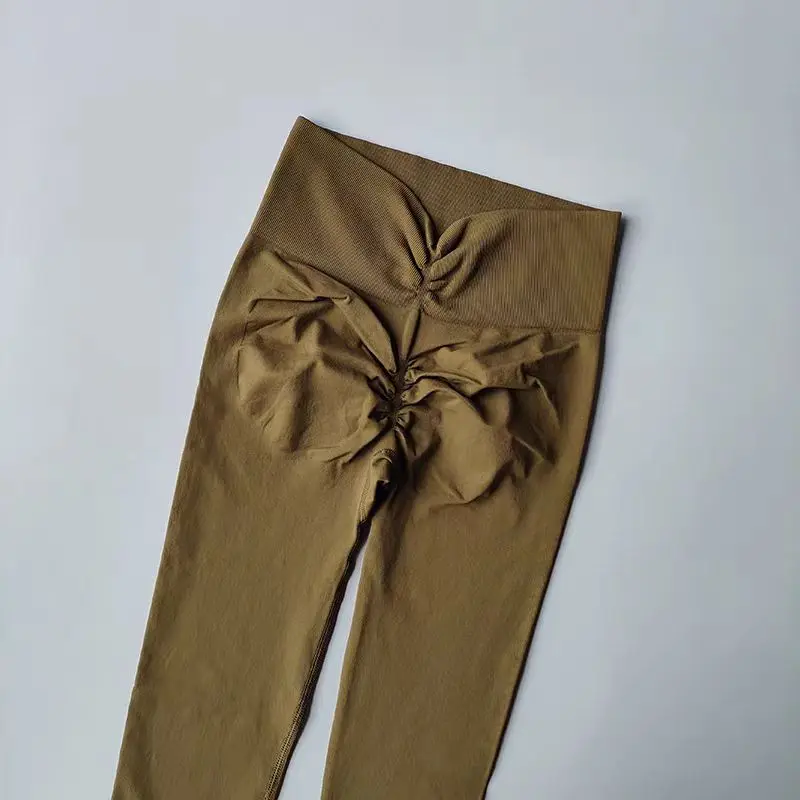 Damskie legginsy do jogi push up z wysokim stanem Cocoa