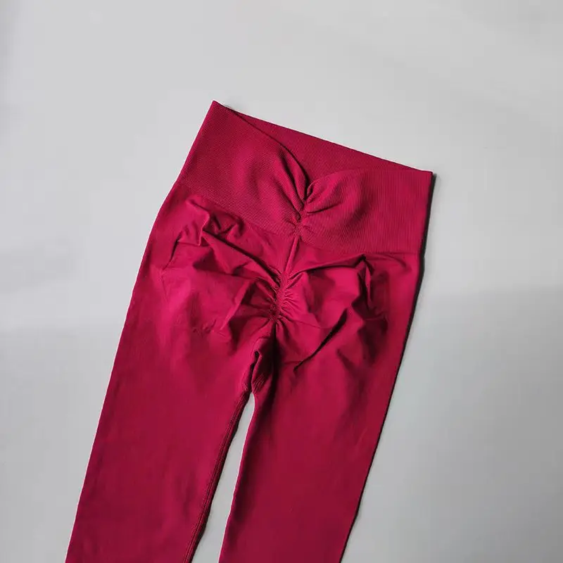 Damskie legginsy do jogi push up z wysokim stanem Shumei