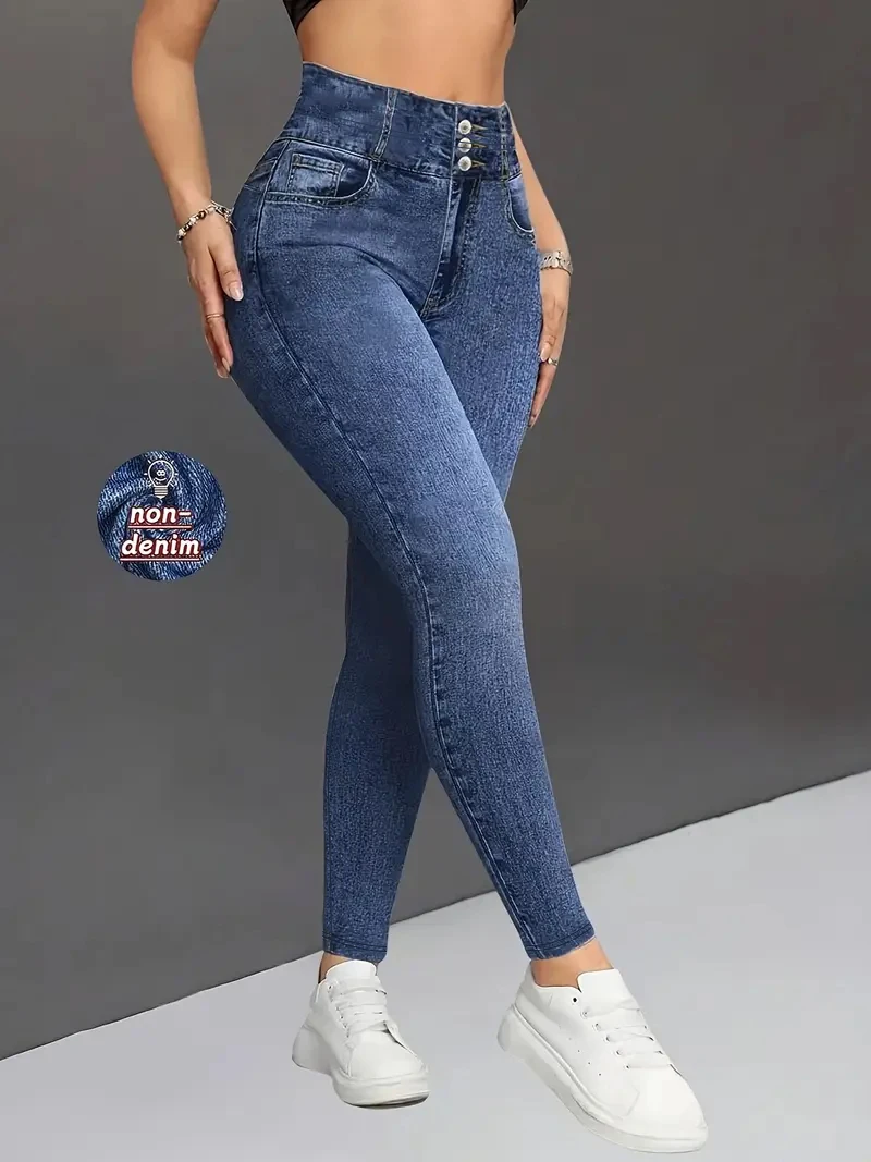 Damskie legginsy do jogi modelujące brzuch i podnoszące pośladki Lanse