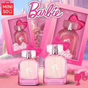 MINISO & BARBIE - damskie perfumy kwiatowo-owocowe 50/75 ml Przezroczysty