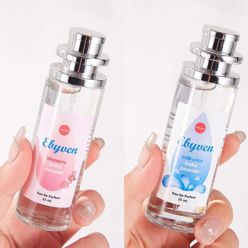 Milk Baby Powder 35 ml - damskie perfumy o pudrowym zapachu Biały