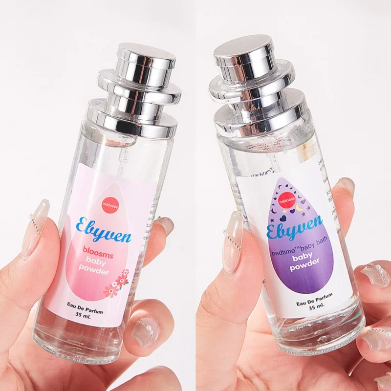 Milk Baby Powder 35 ml - damskie perfumy o pudrowym zapachu Fioletowy