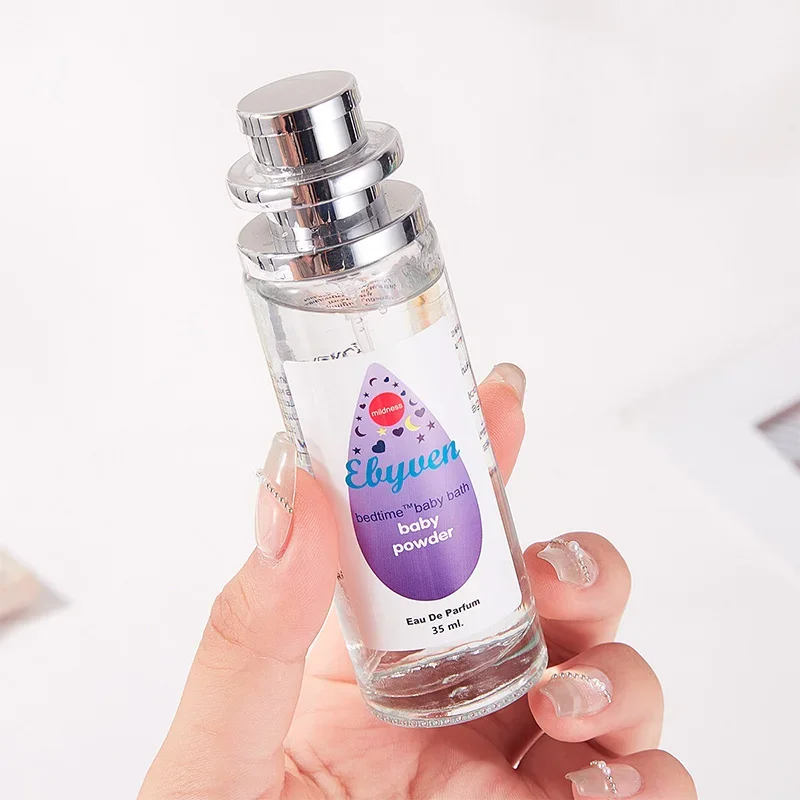 Milk Baby Powder 35 ml - damskie perfumy o pudrowym zapachu Przezroczysty