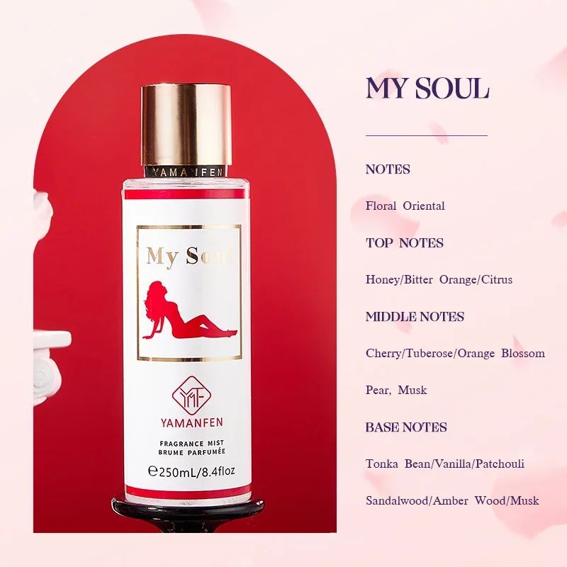 Damskie perfumy z feromonami Ocean piżmowy zapach Brązowy