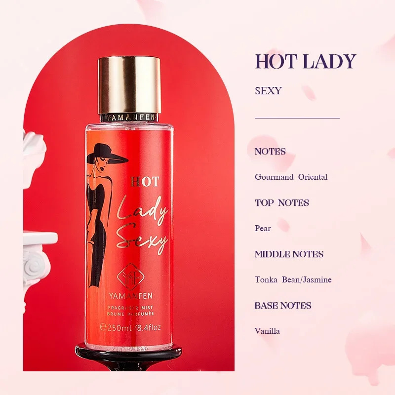 Damskie perfumy z feromonami Ocean piżmowy zapach Czerwone wino