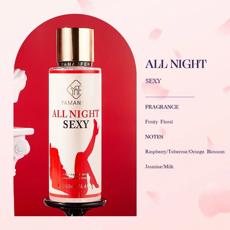 Damskie perfumy z feromonami Ocean piżmowy zapach Różowy