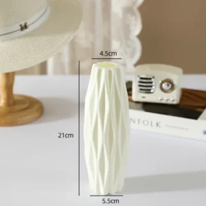 Dekoracyjny wazon na kwiaty w stylu skandynawskim 3219 paper art