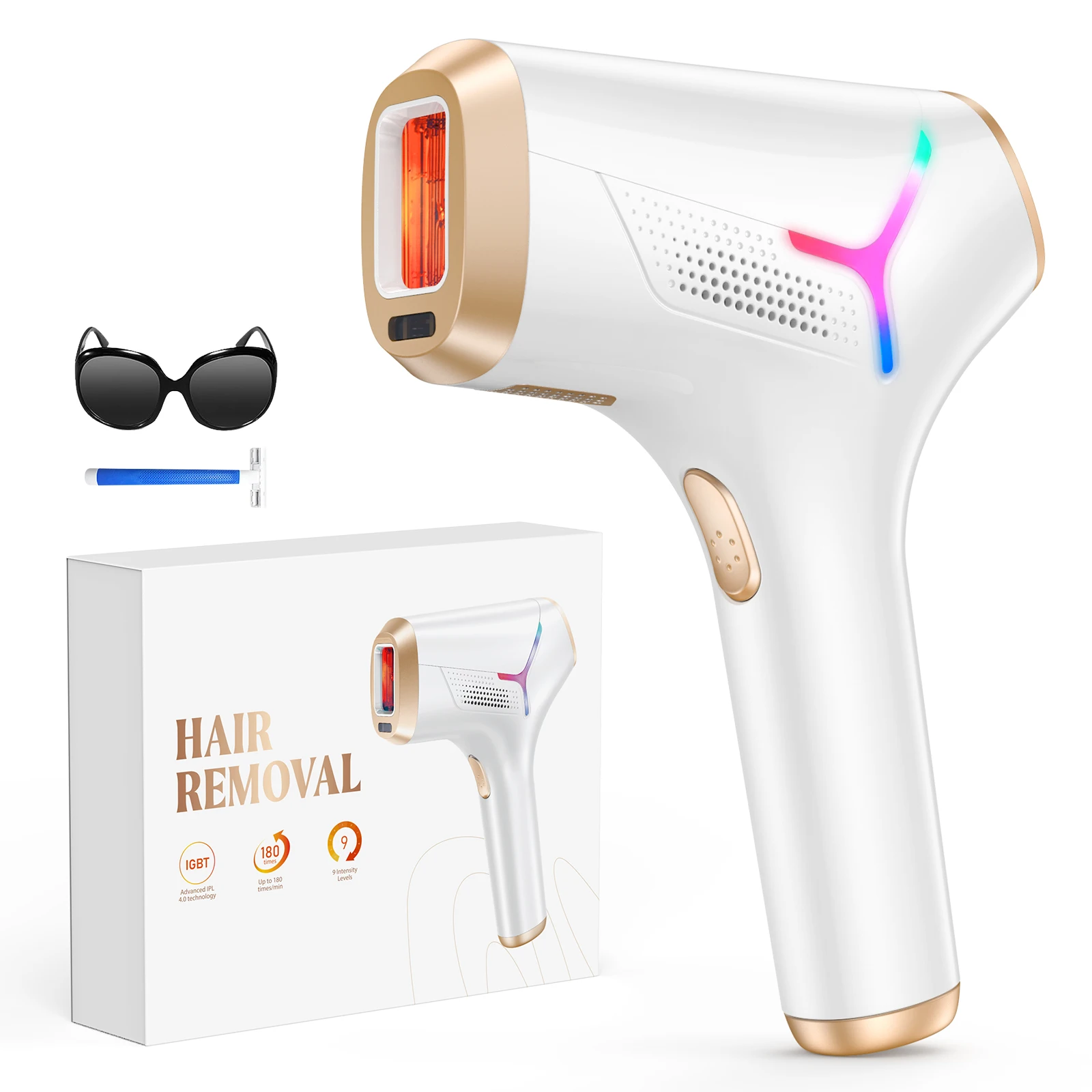 Depilator laserowy IPL do domowego usuwania włosów Ai06