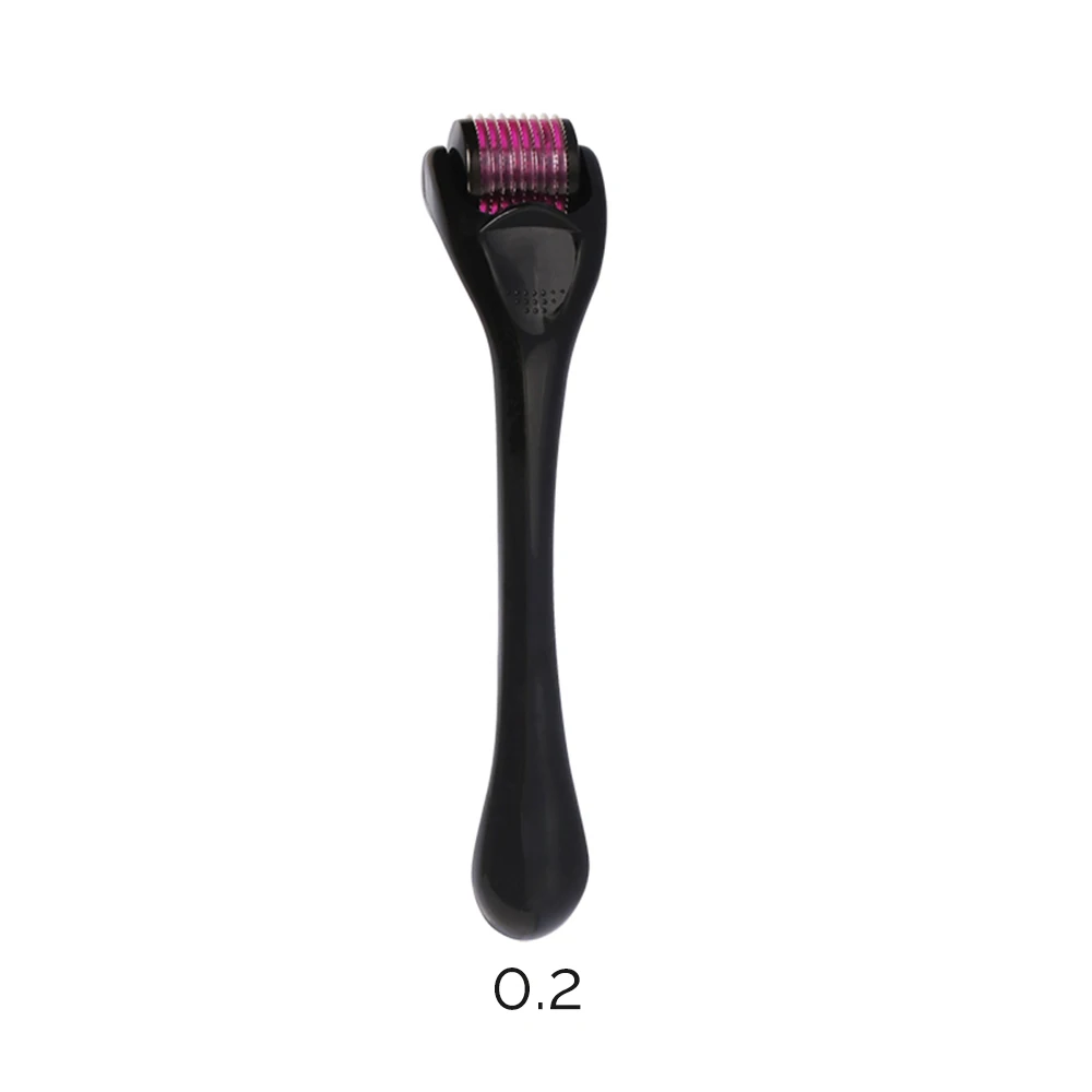 Derma roller 540 igieł tytanowy do twarzy i brody P 1