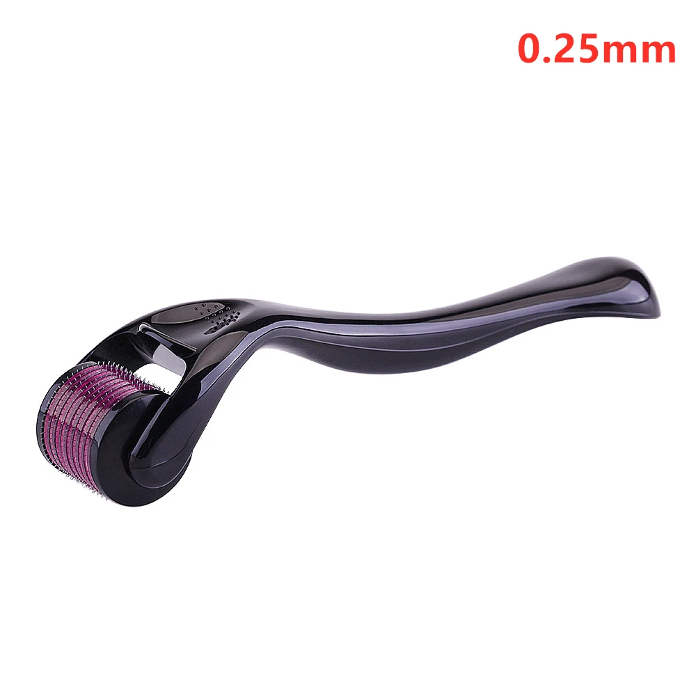 Derma roller 540 igieł do twarzy i ciała - wałek micro needle Niebieski