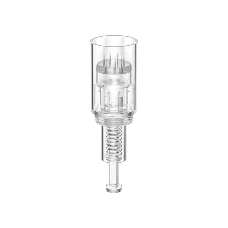 Dermapen S8 - bezprzewodowy derma pen z 12 wkładami Biały