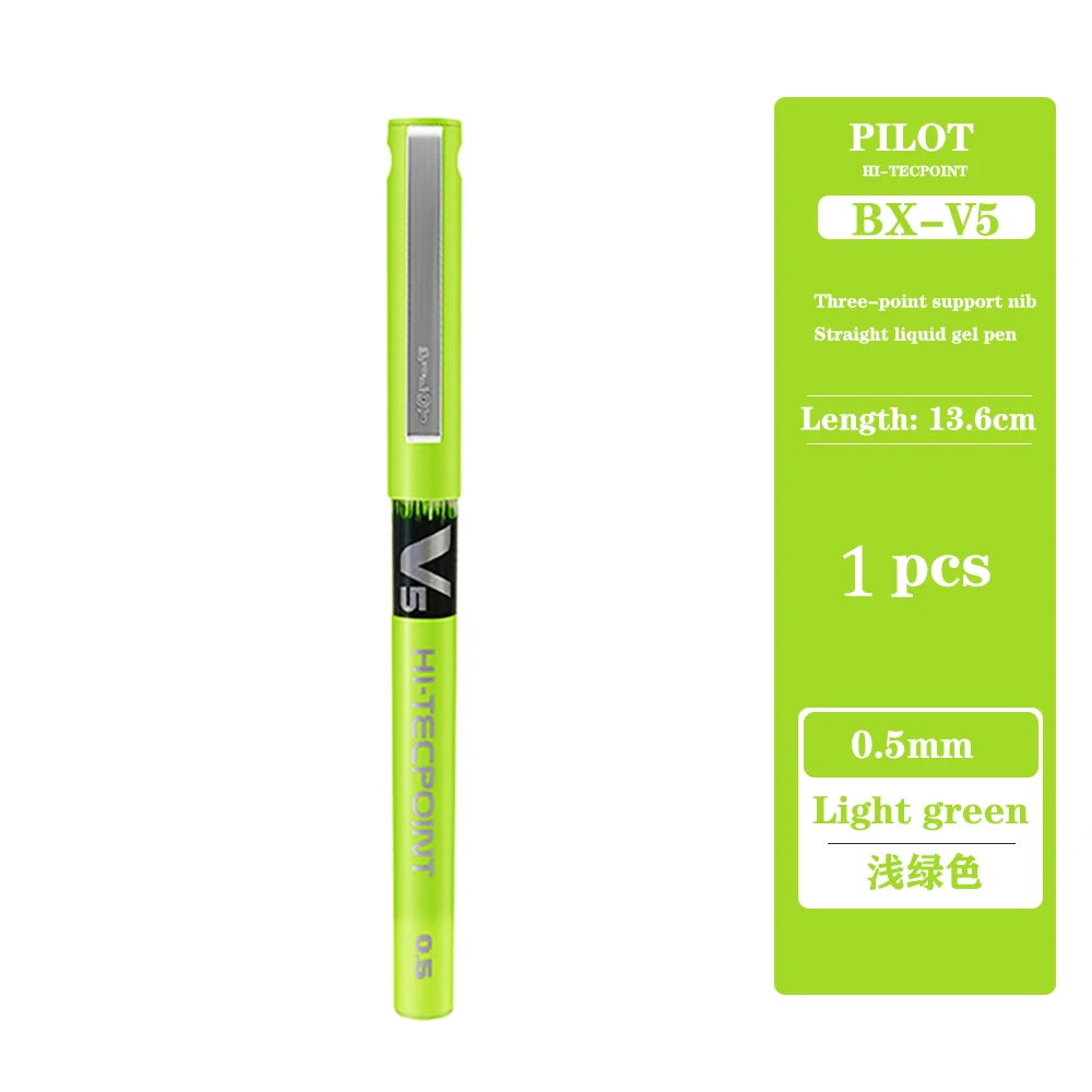 Długopis żelowy Pilot V5 0,5 mm z igłową końcówką Fioletowy