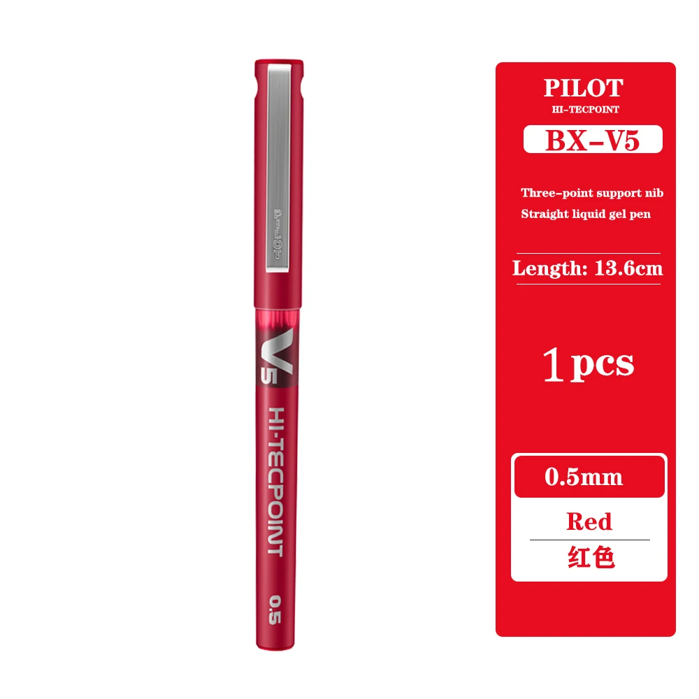 Długopis żelowy Pilot V5 0,5 mm z igłową końcówką Niebieski