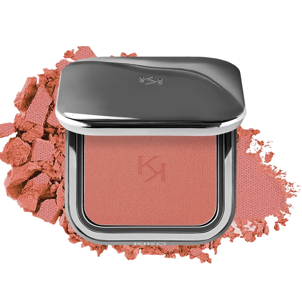 Długotrwały puder do policzków KIKO Unlimited Blush z efektem cieniowania Khaki