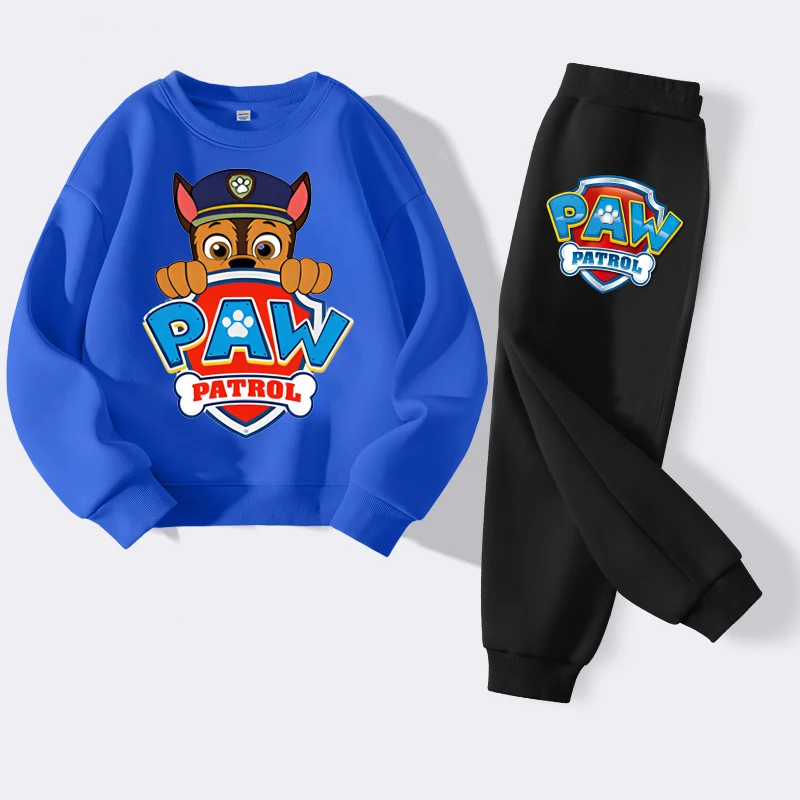 Dres dziecięcy Psi Patrol, bluza i spodnie dla chłopca, 2 części Niebieski