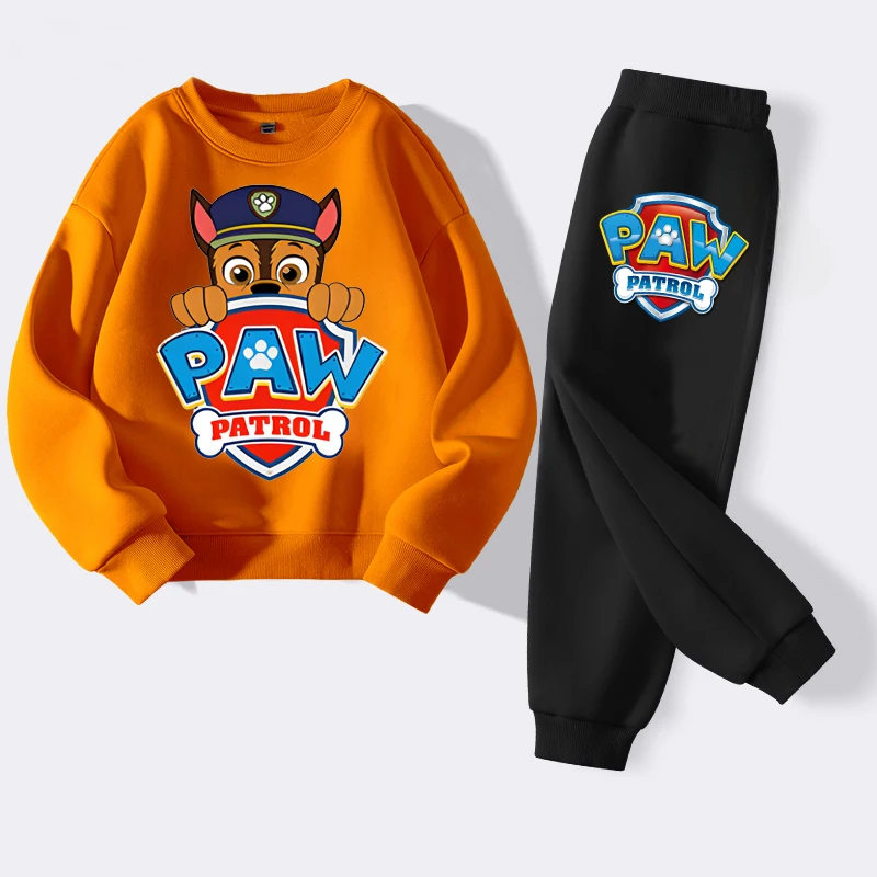 Dres dziecięcy Psi Patrol, bluza i spodnie dla chłopca, 2 części Pomarańczowy