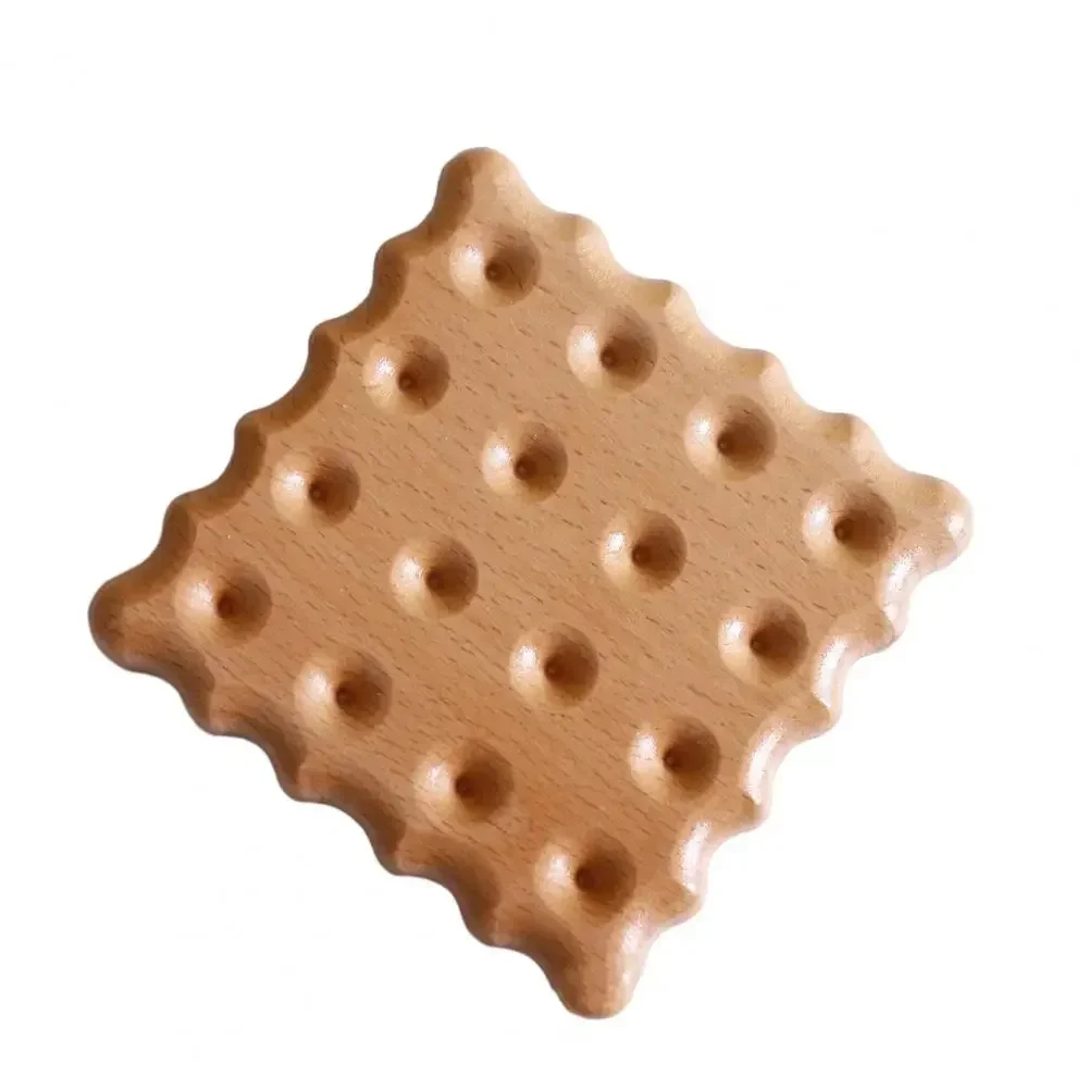 Drewniana podkładka pod kubek bukowa 8,8 cm Czekolada