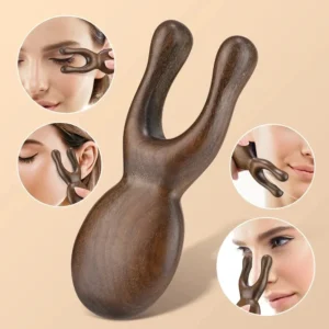 Drewniane narzędzie Gua Sha do masażu twarzy 2pcs