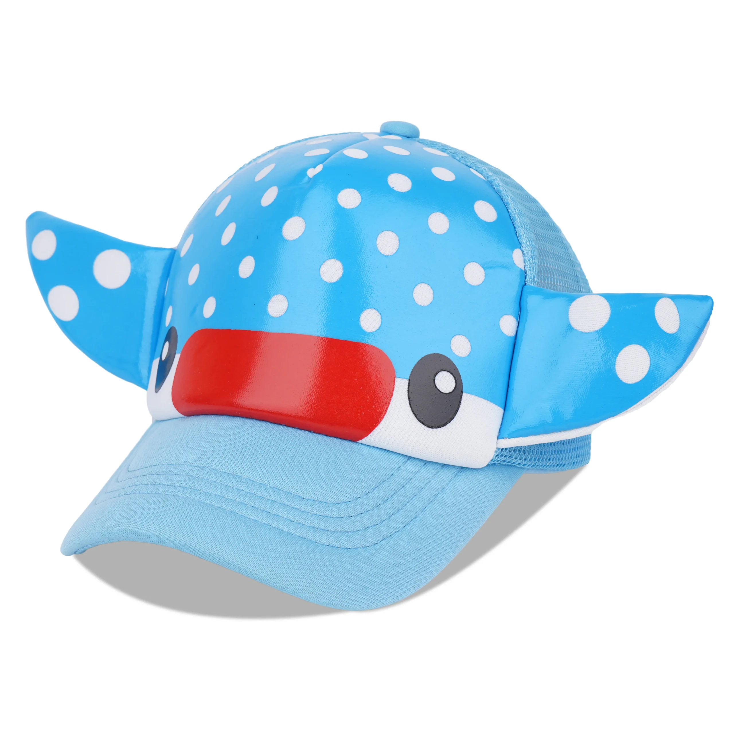 Dziecięca czapka z daszkiem ze zwierzątkiem, regulowana Whale
