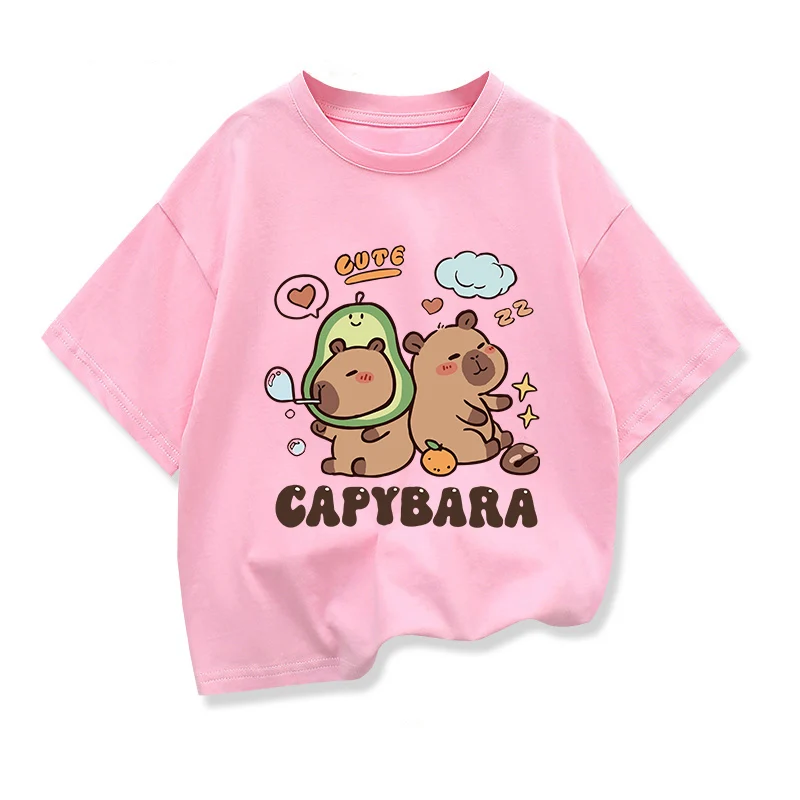 Dziecięca koszulka z kapibarą - bawełniany t-shirt Color 2