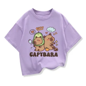 Dziecięca koszulka z kapibarą - bawełniany t-shirt Color 3