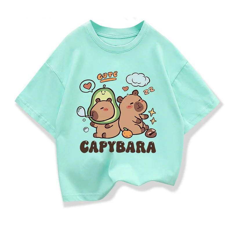 Dziecięca koszulka z kapibarą - bawełniany t-shirt Color 5