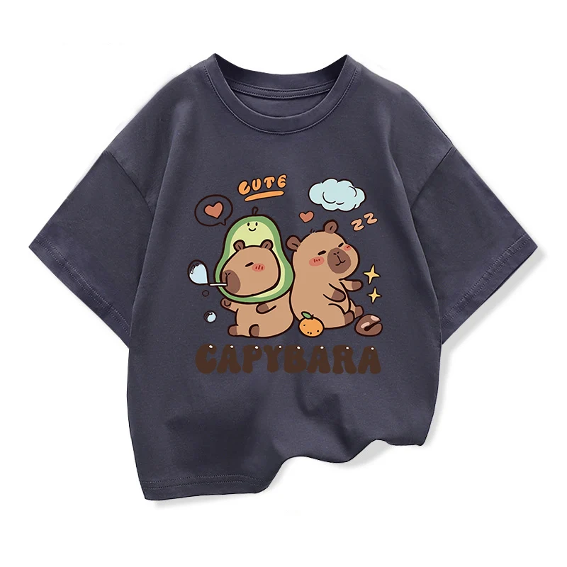 Dziecięca koszulka z kapibarą - bawełniany t-shirt Color 6