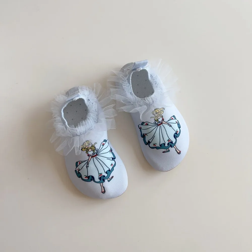 Dziecięce buty do wody antypoślizgowe z motywem Princess