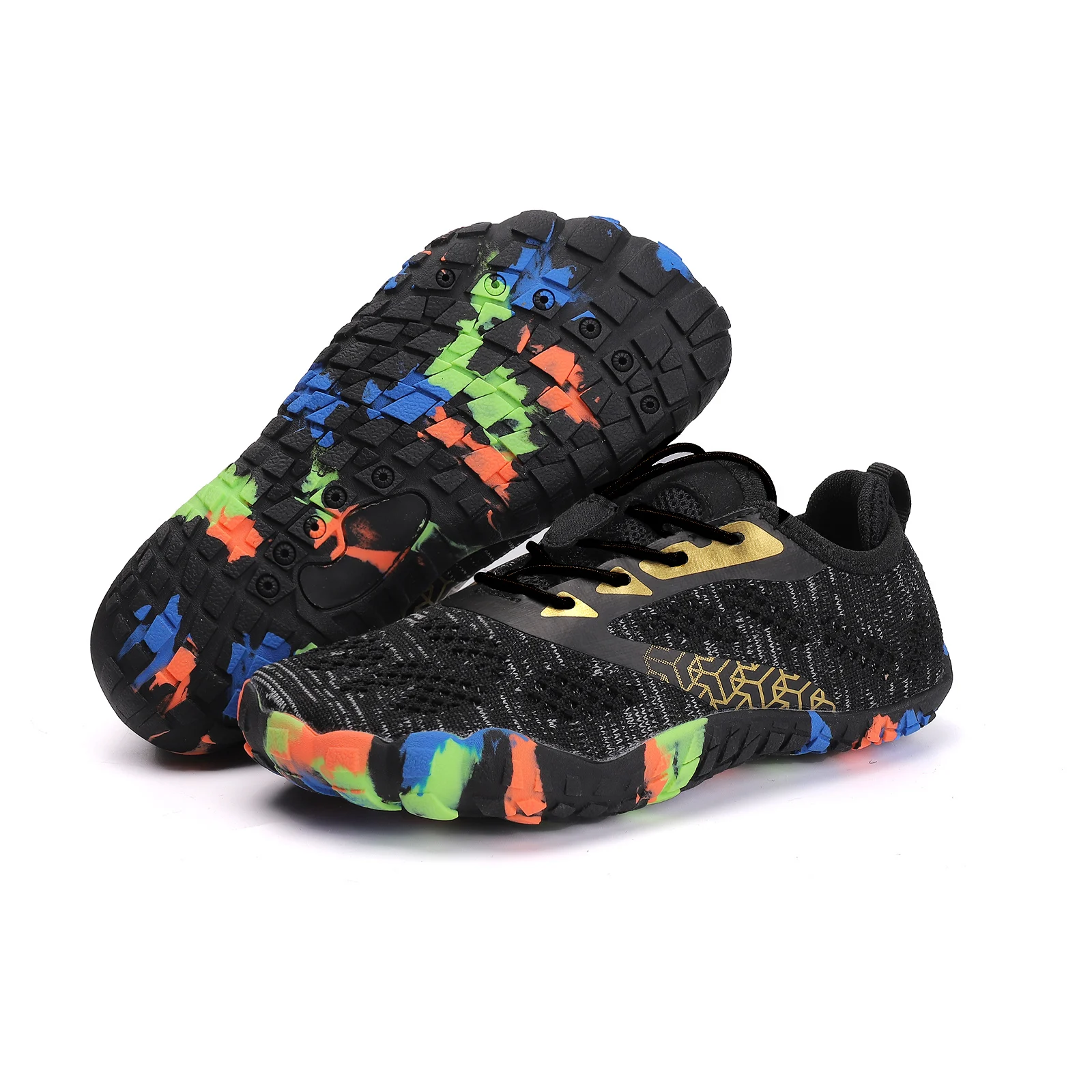 Dziecięce buty do wody szybkoschnące do brodzenia Czarny
