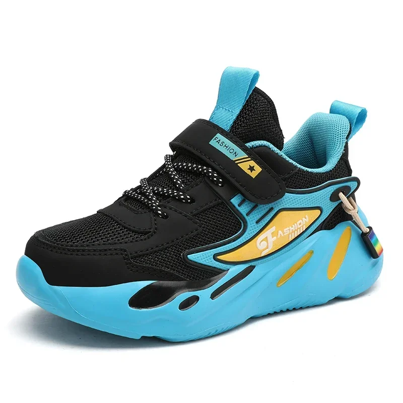 Dziecięce buty sportowe z oddychającej siateczki Czarny