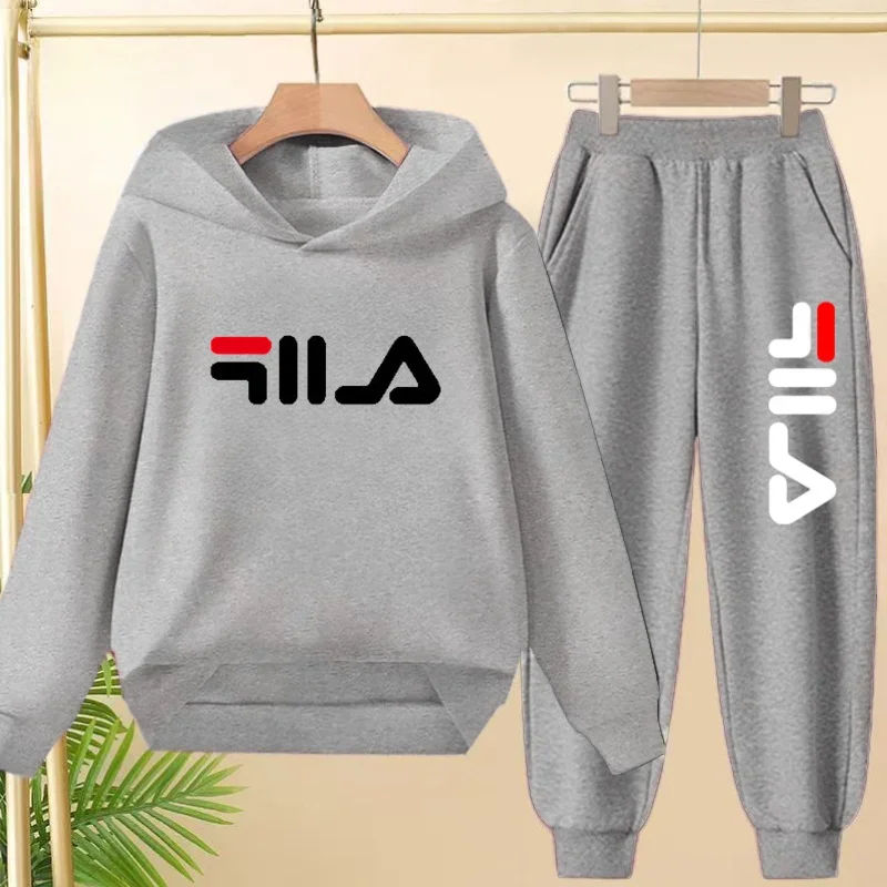 Dziecięcy dres - bluza z kapturem i spodnie, 2 części 10