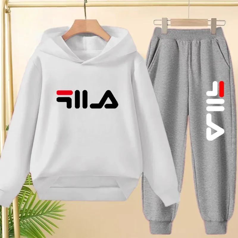 Dziecięcy dres - bluza z kapturem i spodnie, 2 części 2