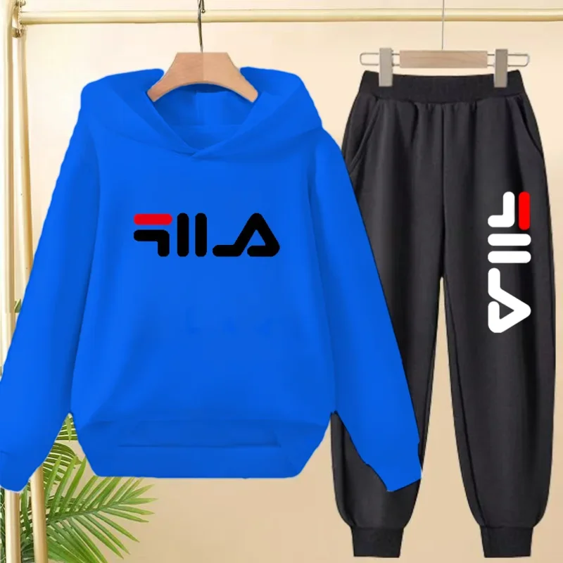 Dziecięcy dres - bluza z kapturem i spodnie, 2 części 5