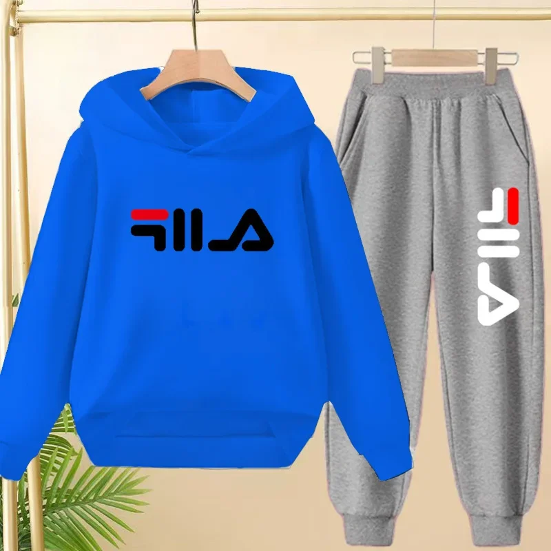Dziecięcy dres - bluza z kapturem i spodnie, 2 części 6