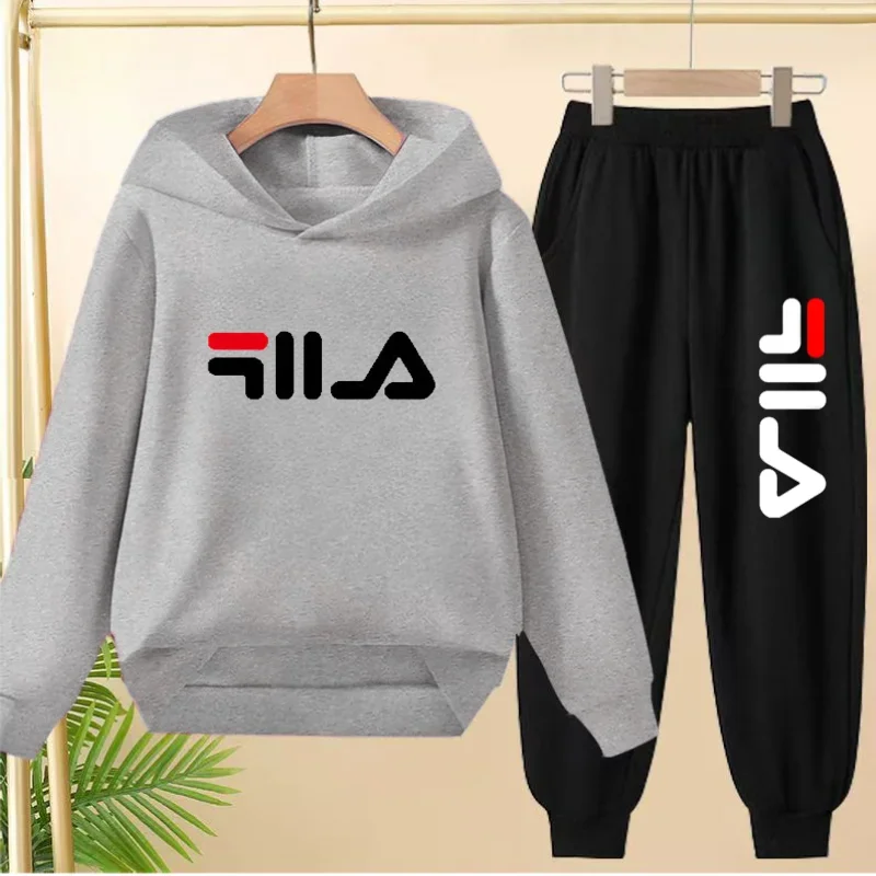 Dziecięcy dres - bluza z kapturem i spodnie, 2 części 9