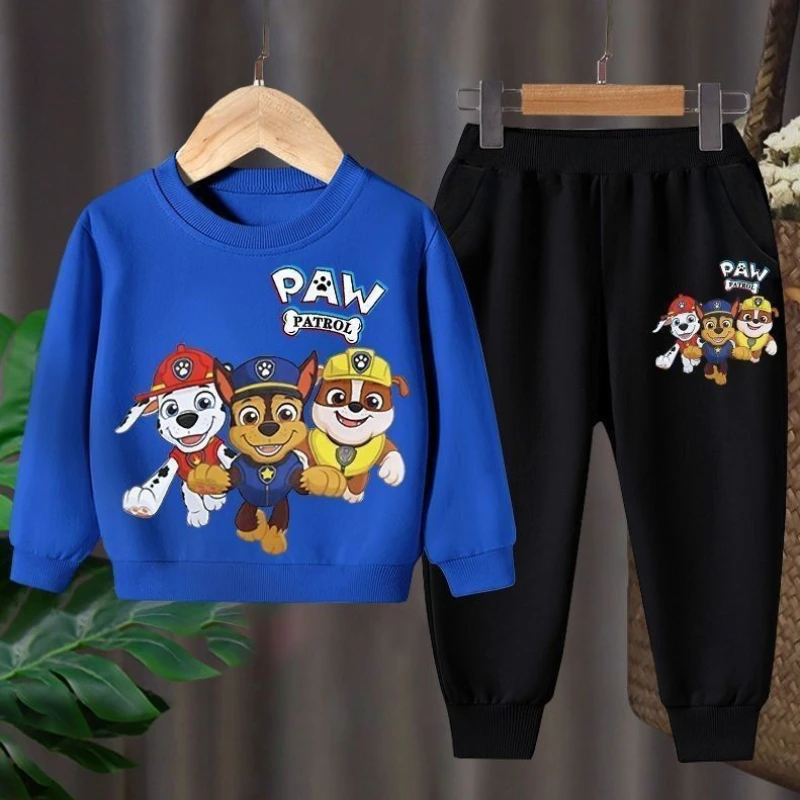 Dziecięcy dres Psi Patrol - bluza i spodnie, 2 części Niebieski