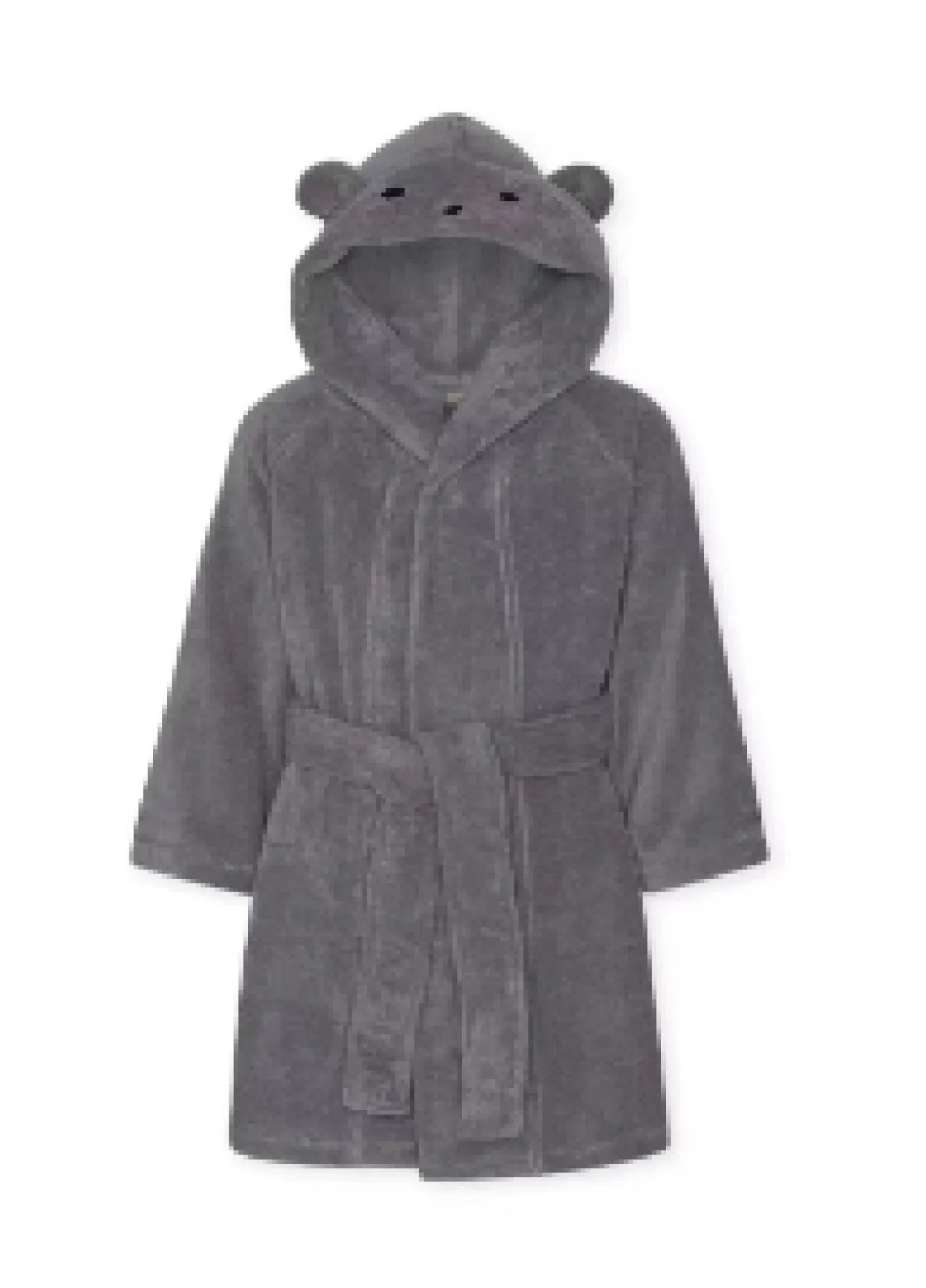 Dziecięcy szlafrok i ręcznik z kapturem z haftem owoców Bathrobe 03