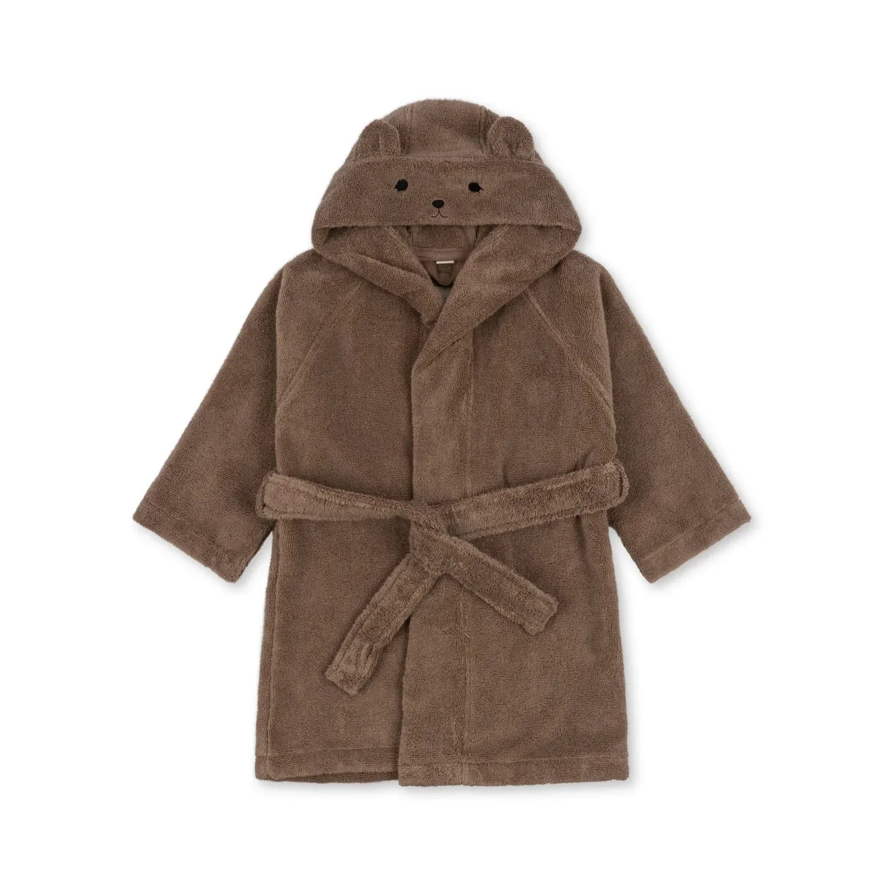 Dziecięcy szlafrok i ręcznik z kapturem z haftem owoców Bathrobe 05