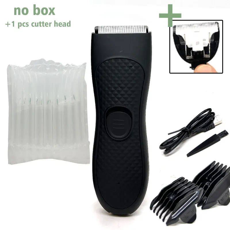 Elektryczny trymer do strzyżenia ciała i bikini dla mężczyzn (style 1) kit