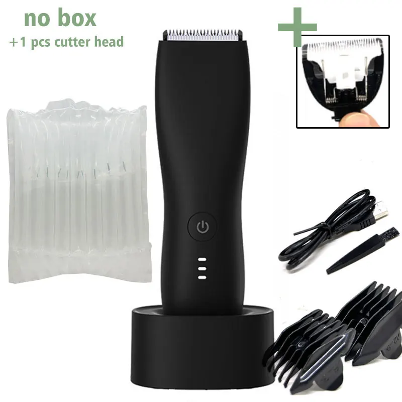 Elektryczny trymer do strzyżenia ciała i bikini dla mężczyzn (style 2) kit