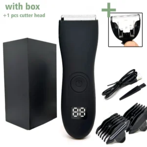 Elektryczny trymer do strzyżenia ciała i bikini dla mężczyzn (style 3) withboxkit