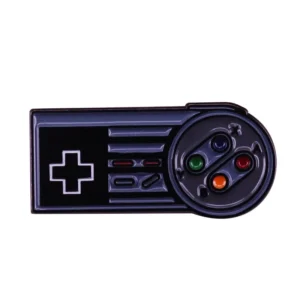 Emaliowana broszka gaming — ozdoba do plecaka i kurtki 17
