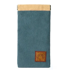Etui na pióro wieczne retro — skórzany piórnik na 3 pióra Zielony