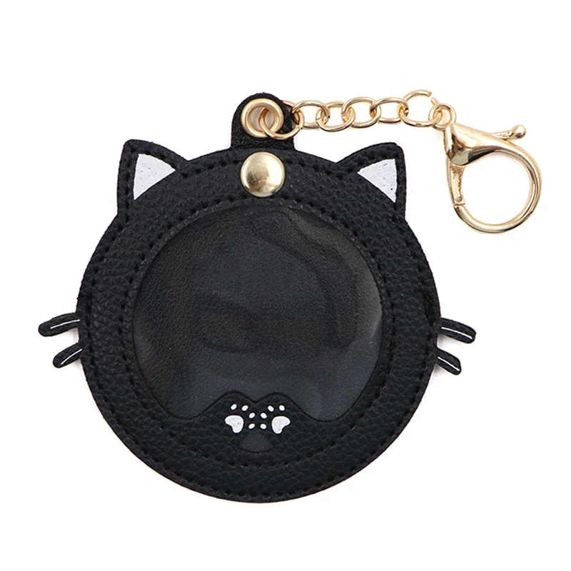 Etui ochronne na przypinki w kształcie kota - case na badge 58 mm Czerwony